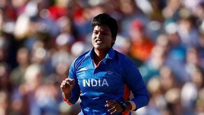 Deepti Sharma will captain UP Warriors in the Women’s Premier League this season. (REUTERS) Deepti Sharma will captain UP Warriors in the Women’s Premier League this season. (REUTERS)