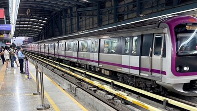 Bengaluru's Namma Metro new fare structure has drawn backlash from the commuters. (X/@bykarthikreddy) Bengaluru's Namma Metro new fare structure has drawn backlash from the commuters. (X/@bykarthikreddy)