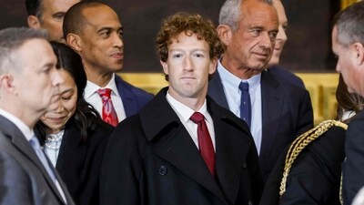 Mark Zuckerberg, the CEO of Meta, at the United States Capitol in Washington, DC. (AFP File) Mark Zuckerberg, the CEO of Meta, at the United States Capitol in Washington, DC. (AFP File)