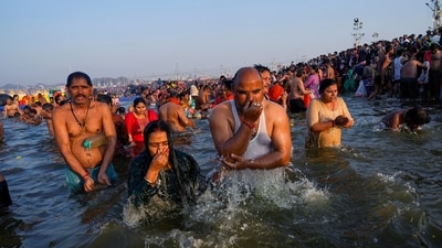 According to officials, the cumulative number of devotees who have performed snan since the beginning of the festival has now exceeded 462.5 million as of February 11, 2025. (AP) According to officials, the cumulative number of devotees who have performed snan since the beginning of the festival has now exceeded 462.5 million as of February 11, 2025. (AP)