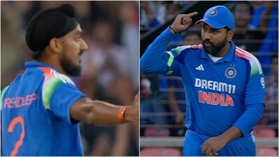 Arshdeep Singh (L) dismissed Ben Duckett early in the final ODI in Ahmedabad (X) Arshdeep Singh (L) dismissed Ben Duckett early in the final ODI in Ahmedabad (X)