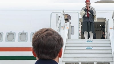 "Thank you France! A productive visit concludes, where I attended programmes ranging from AI, commerce, energy and cultural linkages. Gratitude to President Emmanuel Macron and the people of France," PM Modi said in a post on X after his departure. "Thank you France! A productive visit concludes, where I attended programmes ranging from AI, commerce, energy and cultural linkages. Gratitude to President Emmanuel Macron and the people of France," PM Modi said in a post on X after his departure.