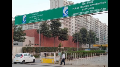 NGT’s action came following a petition by the Purab Premium Apartments Allottees Association and resident SK Loona, accusing GMADA of violating essential Environmental Clearance conditions, including non-installation of a Sewage Treatment Plant. (HT) NGT’s action came following a petition by the Purab Premium Apartments Allottees Association and resident SK Loona, accusing GMADA of violating essential Environmental Clearance conditions, including non-installation of a Sewage Treatment Plant. (HT)