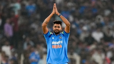 Importantly for India, Harshit Rana, who is replacing the injured Jasprit Bumrah in the Indian squad for the Champions Trophy, took two wickets, although he also conceded 31 runs in five overs. England were all out for 214 and India thus completed a dominant win. (PTI) Importantly for India, Harshit Rana, who is replacing the injured Jasprit Bumrah in the Indian squad for the Champions Trophy, took two wickets, although he also conceded 31 runs in five overs. England were all out for 214 and India thus completed a dominant win. (PTI)