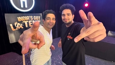 YouTuber and podcaster Ranveer Allahbadia in comedian Samay Raina's show 'India's got latent' YouTuber and podcaster Ranveer Allahbadia in comedian Samay Raina's show 'India's got latent'