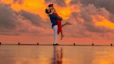 Actor Aadar Jain popped the question to his girlfriend, now wife, Alekha Advani in the Maldives (Photo: Instagram ) Actor Aadar Jain popped the question to his girlfriend, now wife, Alekha Advani in the Maldives (Photo: Instagram )