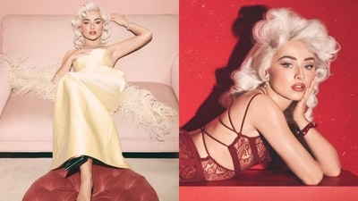The Sabrina Carpenter aesthetic? Lingerie cuts with a heavy hand of satin The Sabrina Carpenter aesthetic? Lingerie cuts with a heavy hand of satin