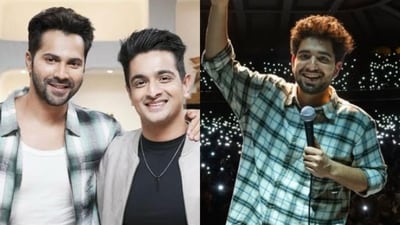 Varun Dhawan's old video expressing desire to be on Samay's show goes viral. Varun Dhawan's old video expressing desire to be on Samay's show goes viral.
