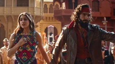 Sara Ali Khan and Ranveer Singh Sara Ali Khan and Ranveer Singh