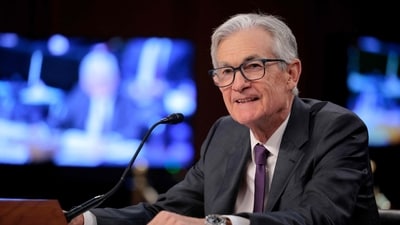 Trump on Wednesday called for lower interest rates before Fed Chair Jerome Powell speaks at the House. (Getty Images via AFP) Trump on Wednesday called for lower interest rates before Fed Chair Jerome Powell speaks at the House. (Getty Images via AFP)