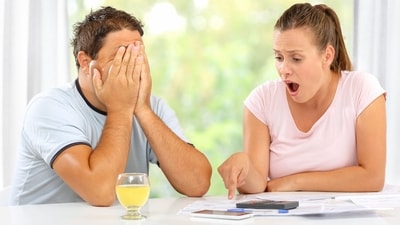 Financial red flags? 26% of people think their partner is bad with money. (Image by Shutterstock) Financial red flags? 26% of people think their partner is bad with money. (Image by Shutterstock)