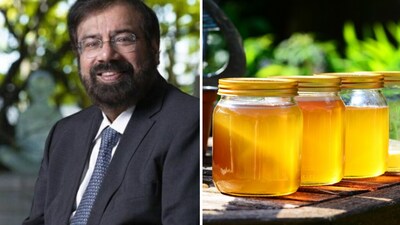 In a lighthearted post, Harsh Goenka mocked the honey-lemon diet trend In a lighthearted post, Harsh Goenka mocked the honey-lemon diet trend