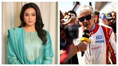 Priyamani is all praise for Ajith Kumar and hopes to work with him in the future. Priyamani is all praise for Ajith Kumar and hopes to work with him in the future.