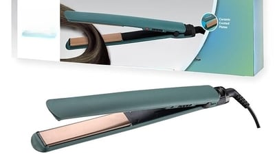 Mini hair straighteners can be taken anywhere to style. Mini hair straighteners can be taken anywhere to style.