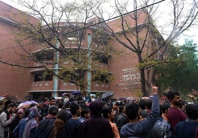 The barren image of the tree, from 2019, appears more like a symbol of the fading tradition of V-Day celebrations at Hindu College in North Campus. (File Photo: Sarang Gupta/HT (For Representational Purpose Only)) The barren image of the tree, from 2019, appears more like a symbol of the fading tradition of V-Day celebrations at Hindu College in North Campus. (File Photo: Sarang Gupta/HT (For Representational Purpose Only))