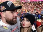 Taylor Swift offers emotional support to Travis Kelce following Kansas City Chiefs' defeat. (Photo by JAMIE SQUIRE / GETTY IMAGES NORTH AMERICA / Getty Images via AFP) Taylor Swift offers emotional support to Travis Kelce following Kansas City Chiefs' defeat. (Photo by JAMIE SQUIRE / GETTY IMAGES NORTH AMERICA / Getty Images via AFP)