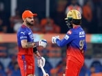 Royal Challengers Bengaluru's Virat Kohli and Rajat Patidar Royal Challengers Bengaluru's Virat Kohli and Rajat Patidar