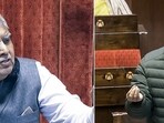 New Delhi, Feb 13 (ANI): Rajya Sabha Chairman Jagdeep Dhankar listens to Aam Aadmi Party (AAP) MP Sanjay Singh during the Budget Session, in New Delhi on Thursday. (ANI Photo/Sansad TV) New Delhi, Feb 13 (ANI): Rajya Sabha Chairman Jagdeep Dhankar listens to Aam Aadmi Party (AAP) MP Sanjay Singh during the Budget Session, in New Delhi on Thursday. (ANI Photo/Sansad TV)