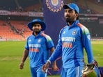 India's KL Rahul and Rishabh Pant after winning the One Day International (ODI) cricket series against England, at the Narendra Modi Stadium, in Ahmedabad, Wednesday, Feb. 12 India's KL Rahul and Rishabh Pant after winning the One Day International (ODI) cricket series against England, at the Narendra Modi Stadium, in Ahmedabad, Wednesday, Feb. 12