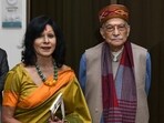 Padmashri Shovana Narayan and Dr Murli Manohar Joshi