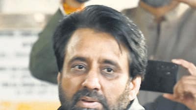 AAP MLA Amanatullah Khan. (RAJ K RAJ /HT PHOTO) AAP MLA Amanatullah Khan. (RAJ K RAJ /HT PHOTO)