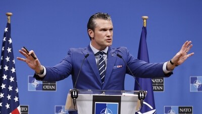 US defence secretary Pete Hegseth warned Europe to stop treating America like a sucker (AFP) US defence secretary Pete Hegseth warned Europe to stop treating America like a sucker (AFP)