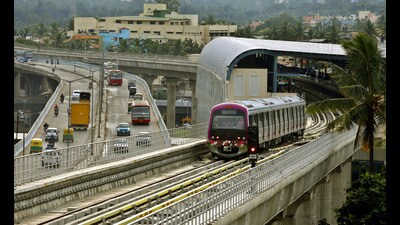 BMRCL MD Rao clarified that while Metro fares would not be revised completely, adjustments would be made by merging certain fare stages. (HT PHOTO) BMRCL MD Rao clarified that while Metro fares would not be revised completely, adjustments would be made by merging certain fare stages. (HT PHOTO)