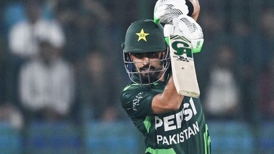Pakistan's Babar Azam plays a shot during the Tri-Nation series third one-day international (ODI) cricket match between Pakistan and South Africa (AFP) Pakistan's Babar Azam plays a shot during the Tri-Nation series third one-day international (ODI) cricket match between Pakistan and South Africa (AFP)