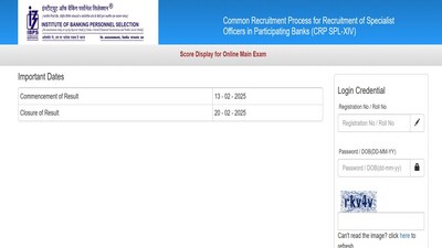 IBPS SO Mains Result 2025: Scorecard released at ibps.in, direct link to check IBPS SO Mains Result 2025: Scorecard released at ibps.in, direct link to check