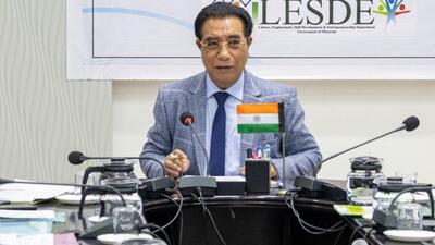 Lalduhoma, a former IPS officer, was sworn in as Mizoram chief minister in December 2023 after the stunning victory of the Zoram People’s Movement (X/Mizoram CM Office) Lalduhoma, a former IPS officer, was sworn in as Mizoram chief minister in December 2023 after the stunning victory of the Zoram People’s Movement (X/Mizoram CM Office)