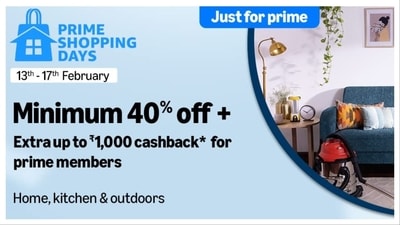 Big savings await you at Amazon Prime Shopping Days! Big savings await you at Amazon Prime Shopping Days!