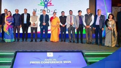 NSDC chief executive officer Ved Mani Tiwari said the number of industry-aligned programmes will increase to more than 300 (X/NSDC India) NSDC chief executive officer Ved Mani Tiwari said the number of industry-aligned programmes will increase to more than 300 (X/NSDC India)