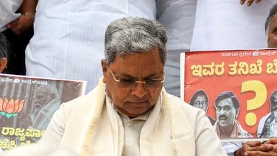Karnataka Chief Minister Siddaramaiah (PTI) Karnataka Chief Minister Siddaramaiah (PTI)