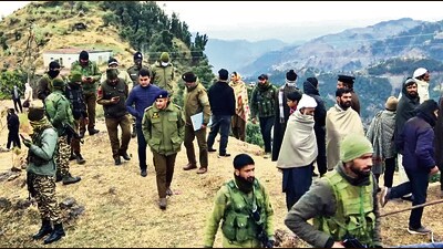Residents of Rajouri’s Badhaal village were quarantined on January 24 after 16 deaths from a ‘mysterious’ illness. (ANI File) Residents of Rajouri’s Badhaal village were quarantined on January 24 after 16 deaths from a ‘mysterious’ illness. (ANI File)