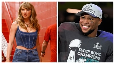 Taylor Swift was at the game to support her boyfriend, Kansas City Chiefs tight end Travis Kelce. Taylor Swift was at the game to support her boyfriend, Kansas City Chiefs tight end Travis Kelce.
