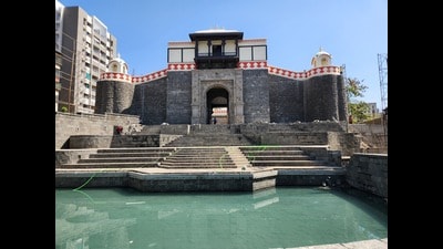 The second phase of Shivsrushti has been developed in line with the original vision of historian and playwright Padma Vibhushan Babasaheb Purandare. (HT PHOTO)