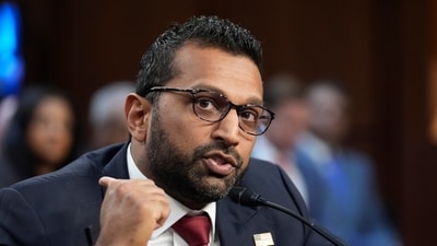 FILE - Kash Patel, President Donald Trump's choice to be director of the FBI, appears before the Senate Judiciary Committee for his confirmation hearing, at the Capitol in Washington, Jan. 30, 2025. (AP Photo/J. Scott Applewhite, File) (AP) FILE - Kash Patel, President Donald Trump's choice to be director of the FBI, appears before the Senate Judiciary Committee for his confirmation hearing, at the Capitol in Washington, Jan. 30, 2025. (AP Photo/J. Scott Applewhite, File) (AP)