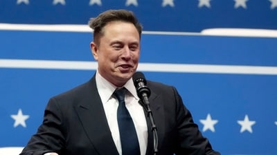 Elon Musk made a plea on Thursday to "delete entire agencies" from the US federal government as part of his campaign to drastically reduce expenditure and reorganise its goals under President Donald Trump. (AP) Elon Musk made a plea on Thursday to "delete entire agencies" from the US federal government as part of his campaign to drastically reduce expenditure and reorganise its goals under President Donald Trump. (AP)