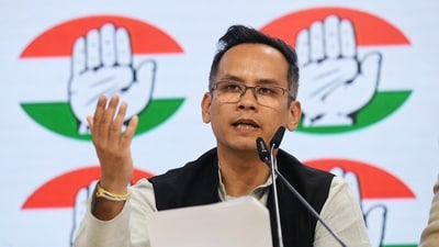 Gaurav Gogoi’s response came after the BJP accused his wife of having links with Pakistan and ISI. (File) (ANI)