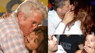 From Hollywood actor Richard Gere’s embrace that turned into a court case to a passionate stadium kiss that had the nation talking, here’s a look at some of the most talked-about and debated kisses in Bollywood. From Hollywood actor Richard Gere’s embrace that turned into a court case to a passionate stadium kiss that had the nation talking, here’s a look at some of the most talked-about and debated kisses in Bollywood.