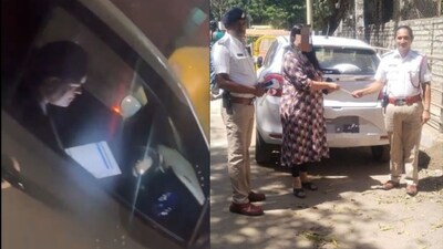 The incident came to light after the Deputy Commissioner of Police (DCP) Traffic North, Bengaluru, shared a video on X. (X/@DCPTrNorthBCP)