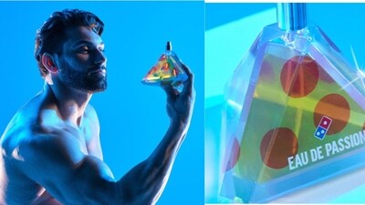 The exclusive 30ml bottle is available on Domino’s website between February 10 and 17. (Dominos) The exclusive 30ml bottle is available on Domino’s website between February 10 and 17. (Dominos)