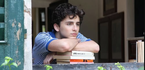 Timothee Chalamet in a still from Call Me By Your Name.