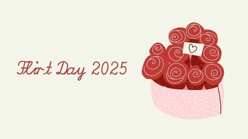 Flirt Day is on February 18. (Image by Canva) Flirt Day is on February 18. (Image by Canva)