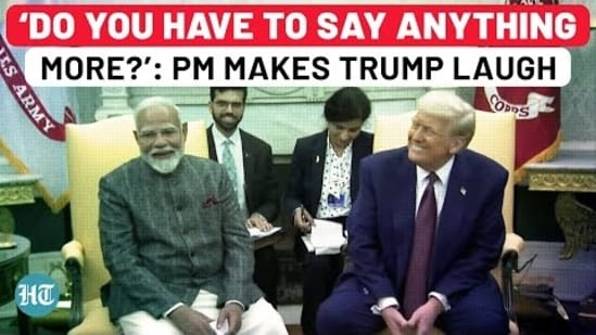 On Cam: PM Modi’s Question Makes Trump Smile During Bilateral Meeting