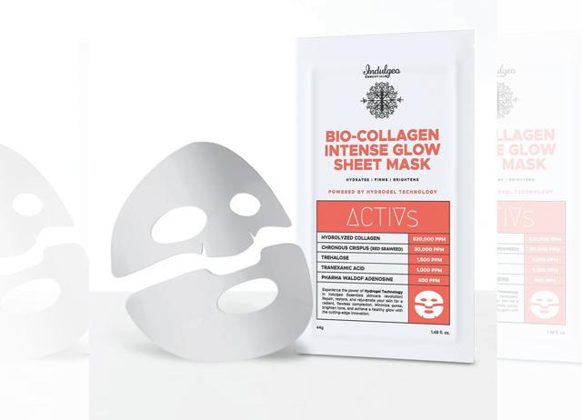 Indulgeo Essentials’s sheet mask is an Indian version of Biodance’s bio-collagen masks. Indulgeo Essentials’s sheet mask is an Indian version of Biodance’s bio-collagen masks.