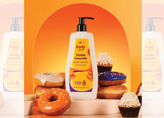 Plum BodyLovin’s Vanilla Caramello body lotion has a rich texture like more expensive versions. Plum BodyLovin’s Vanilla Caramello body lotion has a rich texture like more expensive versions.