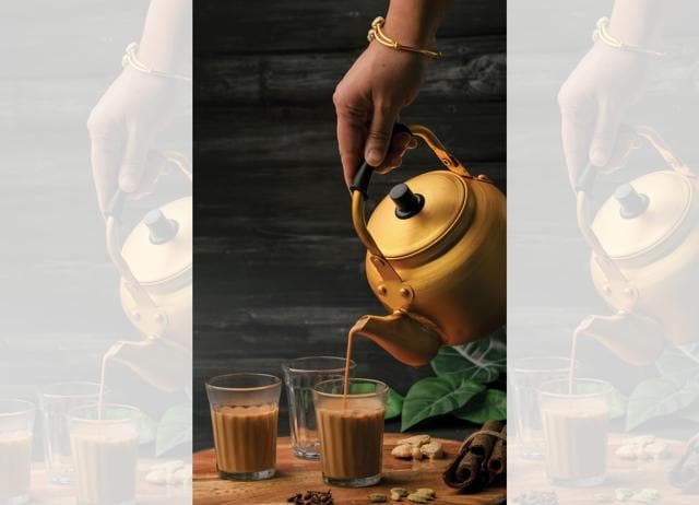 Cooked chai or masala chai are both, effectively, variations on hot flavoured milk. (SHUTTERSTOCK) Cooked chai or masala chai are both, effectively, variations on hot flavoured milk. (SHUTTERSTOCK)