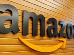 FILE PHOTO: The logo of Amazon is pictured inside the company's office in Bengaluru, India, April 20, 2018. REUTERS/Abhishek N. Chinnappa/File Photo