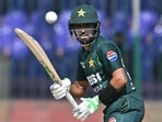 Babar Azam joint-fastest to 6000 ODI runs. (Photo by Asif HASSAN / AFP) Babar Azam joint-fastest to 6000 ODI runs. (Photo by Asif HASSAN / AFP)
